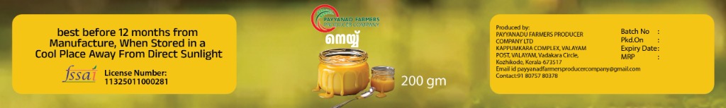 Pure Ghee – Payyanad Farmers Producer Company